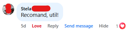 Review from Customer
